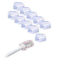 モジュラープラグ用プロテクトキャップ クリアー 10個入