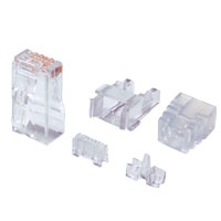 カテゴリー6対応モジュラープラグ