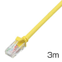 LANケーブルカテゴリー6/1000BASE-TX対応(両端プラグ付き)